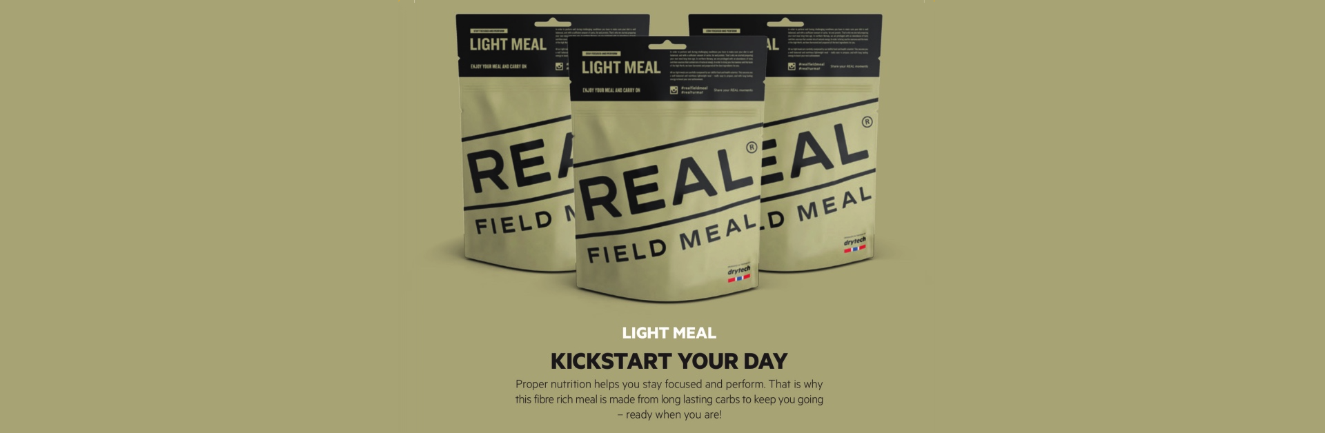 Kickstart your day with REAL Field Meal